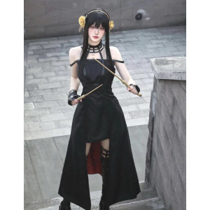 Disfraz de Cosplay de Halloween Spy X Family Yor Forger