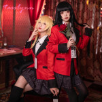 Cosplay Disfraz Yumeko Kakegurui Uniforme