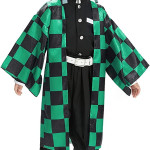 Cosplay Disfraz DEMON SLAYER - TRAJE TANJIRO Kamado