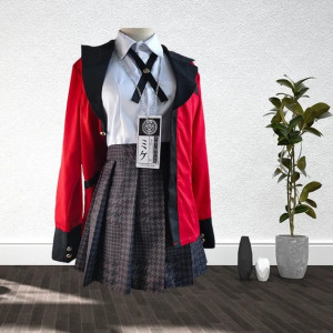 Cosplay Disfraz Yumeko Kakegurui Uniforme