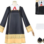 Vestido de Anya Forger Spy x Family, cosplay, anime, disfraz, halloween