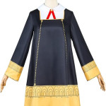 Vestido de Anya Forger Spy x Family, cosplay, anime, disfraz, halloween