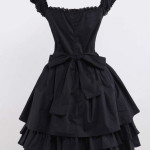 Disfraz, cosplay Lolita, talla grande, bruja gotica