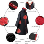 Capa del Akatsuki, Naruto, Cosplay, anime, halloween, disfraz