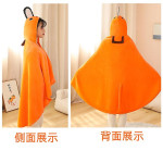 Traje de cosplay para hombre de motosierra Pochita Denji Pochita largo con capucha capa