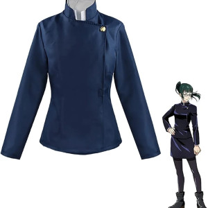 Camisa de Uniforme de Maki, Jujutsu Kaisen, cosplay, anime, halloween