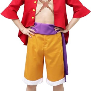 Cosplay Disfraz One Piece Luffy