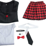 Cosplay Disfraz Life Junko Enoshima Danganronpa uniforme