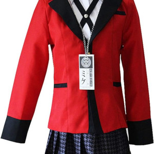 Cosplay Disfraz Yumeko Kakegurui Uniforme