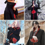 Capa del Akatsuki, Naruto, Cosplay, anime, halloween, disfraz