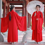 Disfraz chino tradicional para mujer, vestido de Hanfu fluido, arte marcial, baile chino, ropa de actuación Kimono