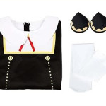 Vestido de Anya Forger Spy x Family, cosplay, anime, disfraz, halloween