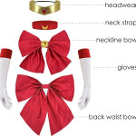 Cosplay Disfraz Sailor Moon Tsukino Usagi Princess Serenity