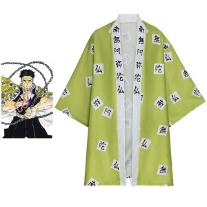 Haori de Gyomei Himejima, Demons Slayer, Kimetsu no yaiba, anime, cosplay, disfraz