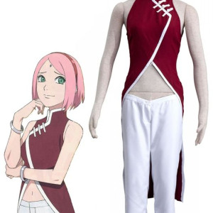 Cosplay Disfraz de anime Boruto Haruno Sakura