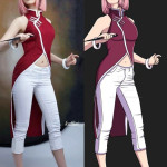 Cosplay Disfraz de anime Boruto Haruno Sakura