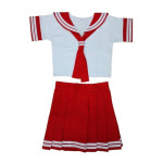 Uniforme japones rojo, cosplay, anime, marinero, lucky stars, hidan no aria, halloween