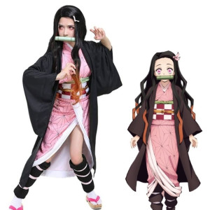 Cosplay de Nezuko Kamado, Demons Slayer, Kimetsu no yaiba, anime, cosplay, disfraz