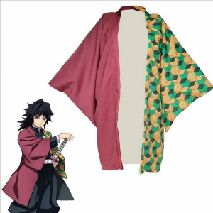 Haori de Giyu Tomioka, Demons Slayer, Kimetsu no yaiba, anime, cosplay, disfraz