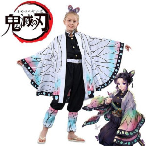 Cosplay de Shinobu, niños , Demons Slayer, Kimetsu no yaiba, anime, cosplay, disfraz