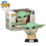 Funko Pop! Star Wars The Mandalorian The Child Baby Yoda with Control Knob