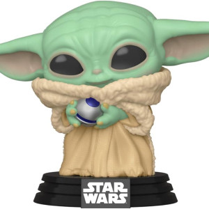 Funko Pop! Star Wars The Mandalorian The Child Baby Yoda with Control Knob