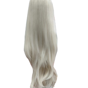 Peluca rubia larga, disfraz, halloween, cosplay