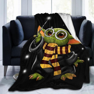Cobija de Yoda vestido de Harry Potter, Star wars