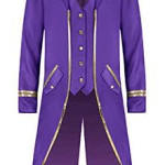 Chaqueta estilo steampunk vintage para hombre, vampiro, disfraz gótico victoriano de Halloween