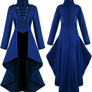 Chaqueta steampunk para mujer, renacentista, vampiro, gótico, Halloween, disfraz
