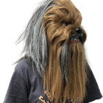 Chewbacca Star Wars para cosplay de cabeza completa de látex para disfraz de Halloween