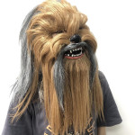 Chewbacca Star Wars para cosplay de cabeza completa de látex para disfraz de Halloween