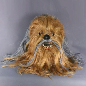 Chewbacca Star Wars para cosplay de cabeza completa de látex para disfraz de Halloween