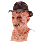 Mascara de Freddy Krueger, halloween, disfraz, niño