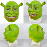 Mascara de Shrek, disfraz, halloween