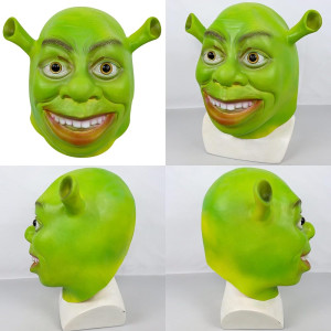 Mascara de Shrek, disfraz, halloween