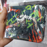 Billetera de chainsaw man, anime, carteras