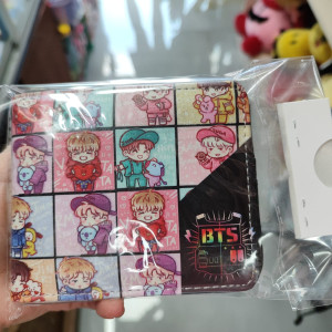 Billetera de BTS, kpop, carteras