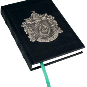 Libreta de placa Slytherin, Harry potter, cuaderno