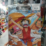 Tabla con clip, portapapeles, one piece, pokemon