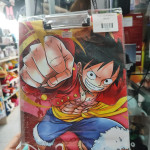 Tabla con clip, portapapeles, one piece, pokemon
