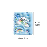 Mini libretas de Sanrio, hello kitty, cinammoroll, pompurin
