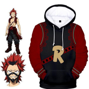 Sueter de Boku no Hero Academy, Kirishima Eijirou sueta, abrigo, sudadera