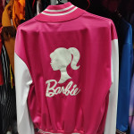 Chaqueta estilo beisbol de Barbie, suetas, abrigos