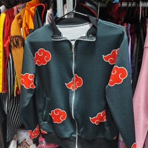 Sueter de Akatsuki nubes jacket, Naruto, sueta, abrigo, sudadera, anime