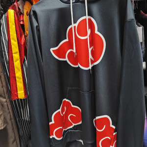 Sueter de Akatsuki nubes, Naruto, sueta, abrigo, sudadera, anime