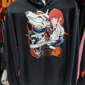 Sueter de Chainsaw man, sueta, abrigo, sudadera, anime