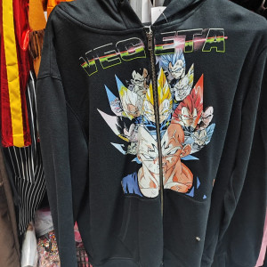 Sueter Vegetta, dragon ball, anime, sueta, sudadera
