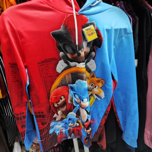 Sueter de Sonic para niños, sueta, abrigo, sudadera, videojuegos