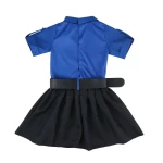 Vestido Policia Disfraz Niña